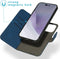iMoshion Hoesje Geschikt voor iPhone 14 Pro Max Hoesje Met Pasjeshouder - iMoshion Uitneembare 2-in-1 Luxe Bookcase - Blauw