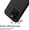 iMoshion Hoesje Geschikt voor iPhone 14 Pro Max Hoesje - Ruimte voor 2 pasjes - iMoshion Backcover met pasjeshouder - Zwart