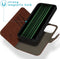 iMoshion Hoesje Geschikt voor iPhone 15 Pro Max Hoesje Met Pasjeshouder - iMoshion Uitneembare 2-in-1 Luxe Bookcase - Bruin