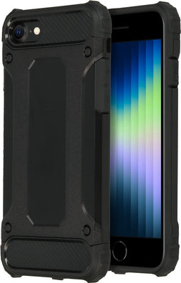 iMoshion Hoesje Geschikt voor iPhone 7 / 8 / SE (2020) / SE (2022) Hoesje - iMoshion Rugged Xtreme Backcover - Zwart