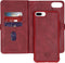 iMoshion Hoesje Geschikt voor iPhone 8 Plus / 7 Plus / 6 Plus / 6s Plus Hoesje Met Pasjeshouder - iMoshion 2-in-1 Wallet Bookcase - Rood