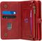 iMoshion Hoesje Geschikt voor iPhone SE (2022) / SE (2020) / 8 / 7 / 6s / 6 Hoesje Met Pasjeshouder - iMoshion 2-in-1 Wallet Bookcase - Rood