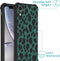 iMoshion Hoesje Geschikt voor iPhone Xr Hoesje Met Koord - iMoshion Design Hoesje met Koord - Zwart / Meerkleurig / Groen / Panther Illustration