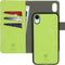 iMoshion Hoesje Geschikt voor iPhone Xr Hoesje Met Pasjeshouder - iMoshion Uitneembare 2-in-1 Luxe Bookcase - Groen