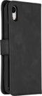 iMoshion Hoesje Geschikt voor iPhone Xr Hoesje Met Pasjeshouder - iMoshion Uitneembare 2-in-1 Luxe Bookcase - Zwart