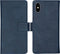iMoshion Hoesje Geschikt voor iPhone Xs / X Hoesje Met Pasjeshouder - iMoshion Luxe Bookcase - Donkerblauw