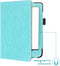 iMoshion Hoesje geschikt voor Kobo Clara 2E E-reader - iMoshion Vegan Leather Bookcase - Ook geschikt voor Tolino Shine 4 - Lichtblauw