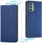 iMoshion Hoesje Geschikt voor Motorola Edge 20 Hoesje Met Pasjeshouder - iMoshion Slim Folio Bookcase - Donkerblauw