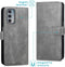 iMoshion Hoesje Geschikt voor Motorola Edge 20 Hoesje Met Pasjeshouder - iMoshion Luxe Bookcase - Grijs
