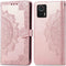 iMoshion Hoesje Geschikt voor Motorola Edge 30 Neo Hoesje Met Pasjeshouder - iMoshion Mandala Bookcase - Rosé Goud
