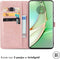 iMoshion Hoesje Geschikt voor Motorola Edge 40 Hoesje Met Pasjeshouder - iMoshion Mandala Bookcase - Rosé Goud