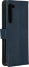 iMoshion Hoesje Geschikt voor Motorola Edge Hoesje Met Pasjeshouder - iMoshion Luxe Bookcase - Donkerblauw
