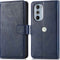 iMoshion Hoesje Geschikt voor Motorola Edge Plus (2022) / Edge 30 Pro Hoesje Met Pasjeshouder - iMoshion Luxe Bookcase - Donkerblauw
