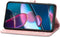 iMoshion Hoesje Geschikt voor Motorola Edge Plus (2022) / Edge 30 Pro Hoesje Met Pasjeshouder - iMoshion Mandala Bookcase - Rosé Goud