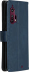 iMoshion Hoesje Geschikt voor Motorola Edge Plus Hoesje Met Pasjeshouder - iMoshion Luxe Bookcase - Donkerblauw
