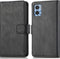 iMoshion Hoesje Geschikt voor Motorola Moto E22 Hoesje - iMoshion Luxe Bookcase - Zwart