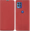 iMoshion Hoesje Geschikt voor Motorola Moto G100 Hoesje Met Pasjeshouder - iMoshion Slim Folio Bookcase - Rood