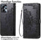 imoshion Hoesje Geschikt voor Motorola Moto G23 / Moto G13 Hoesje Met Pasjeshouder - imoshion Mandala Bookcase - Zwart
