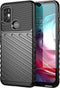 iMoshion Hoesje Geschikt voor Motorola Moto G30 / Moto G20 / Moto G10 Power / Moto G10 Hoesje Siliconen - iMoshion Thunder Backcover - Zwart
