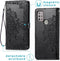 iMoshion Hoesje Geschikt voor Motorola Moto G30 / Moto G20 / Moto G10 Power / Moto G10 Hoesje Met Pasjeshouder - iMoshion Mandala Bookcase - Zwart