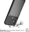 iMoshion Hoesje Geschikt voor Motorola Moto G30 / Moto G20 / Moto G10 Power / Moto G10 Hoesje Siliconen - iMoshion Thunder Backcover - Zwart