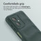 imoshion Hoesje - Geschikt voor Motorola Moto G54 - EasyGrip Backcover - Donkergroen
