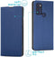 iMoshion Hoesje Geschikt voor Motorola Moto G60s Hoesje Met Pasjeshouder - iMoshion Slim Folio Bookcase - Donkerblauw