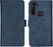 imoshion Hoesje Geschikt voor Motorola Moto G8 Power Hoesje Met Pasjeshouder - imoshion Luxe Bookcase - Donkerblauw