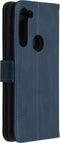 imoshion Hoesje Geschikt voor Motorola Moto G8 Power Hoesje Met Pasjeshouder - imoshion Luxe Bookcase - Donkerblauw