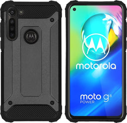 imoshion Hoesje - Geschikt voor Motorola Moto G8 Power - Rugged Xtreme Backcover - Zwart