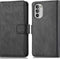 iMoshion Hoesje Geschikt voor Motorola Moto G82 / Moto G52 Hoesje Met Pasjeshouder - iMoshion Luxe Bookcase - Zwart