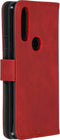 iMoshion Hoesje Geschikt voor Motorola One Action Hoesje Met Pasjeshouder - iMoshion Luxe Bookcase - Rood