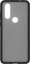 iMoshion Hoesje Geschikt voor Motorola One Vision Hoesje - iMoshion Frosted Backcover - Zwart