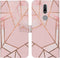 iMoshion Hoesje Geschikt voor Nokia 2.4 Hoesje Met Pasjeshouder - iMoshion Design Softcase Bookcase - Meerkleurig / Pink Graphic