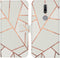 iMoshion Hoesje Geschikt voor Nokia 2.4 Hoesje Met Pasjeshouder - iMoshion Design Softcase Bookcase - Meerkleurig / White Graphic