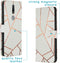 iMoshion Hoesje Geschikt voor Nokia 2.4 Hoesje Met Pasjeshouder - iMoshion Design Softcase Bookcase - Meerkleurig / White Graphic