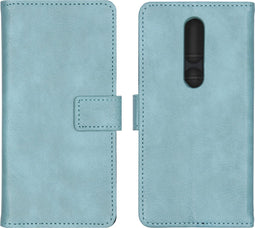 iMoshion Hoesje Geschikt voor Nokia 4.2 Hoesje Met Pasjeshouder - iMoshion Luxe Bookcase - Lichtblauw