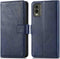 iMoshion Hoesje Geschikt voor Nokia C32 Hoesje Met Pasjeshouder - iMoshion Luxe Bookcase - Donkerblauw