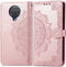 iMoshion Hoesje Geschikt voor Nokia G20 / G10 Hoesje Met Pasjeshouder - iMoshion Mandala Bookcase - Rosé Goud