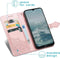 iMoshion Hoesje Geschikt voor Nokia G20 / G10 Hoesje Met Pasjeshouder - iMoshion Mandala Bookcase - Rosé Goud