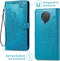 iMoshion Hoesje Geschikt voor Nokia G20 / G10 Hoesje Met Pasjeshouder - iMoshion Mandala Bookcase - Turquoise