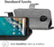 iMoshion Hoesje Geschikt voor Nokia G50 Hoesje Met Pasjeshouder - iMoshion Luxe Bookcase - Grijs