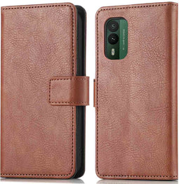 iMoshion Hoesje Geschikt voor Nokia XR21 Hoesje Met Pasjeshouder - iMoshion Luxe Bookcase - Bruin