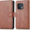 iMoshion Hoesje Geschikt voor OnePlus 10 Pro Hoesje Met Pasjeshouder - iMoshion Luxe Bookcase - Bruin