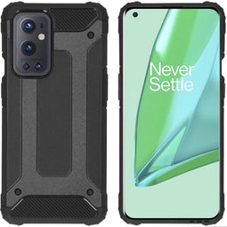 iMoshion Hoesje Geschikt voor OnePlus 9 Pro Hoesje - iMoshion Rugged Xtreme Backcover - Zwart