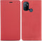 iMoshion Hoesje Geschikt voor OnePlus Nord N100 Hoesje Met Pasjeshouder - iMoshion Slim Folio Bookcase - Rood