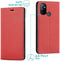 iMoshion Hoesje Geschikt voor OnePlus Nord N100 Hoesje Met Pasjeshouder - iMoshion Slim Folio Bookcase - Rood
