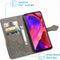 iMoshion Hoesje Geschikt voor Oppo A74 (5G) / A54 (5G) Hoesje Met Pasjeshouder - iMoshion Mandala Bookcase - Grijs