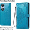 iMoshion Hoesje Geschikt voor Oppo A78 Hoesje Met Pasjeshouder - iMoshion Mandala Bookcase - Turquoise