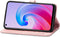 iMoshion Hoesje Geschikt voor Oppo A96 Hoesje Met Pasjeshouder - iMoshion Mandala Bookcase - Rosé Goud